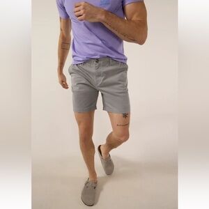 NEW Chubbies The Silver Linings 7” Originals Stretch Twill Size M Grey